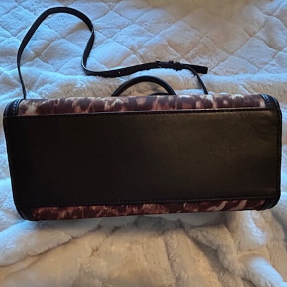 Preowned Leopard Print Coach Purse - Picture 4 of 8
